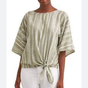 Lightweight linen top
